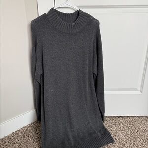 BP Charcoal Knit Sweater Dress